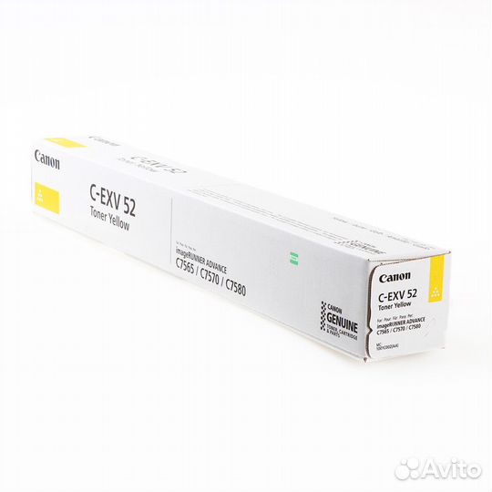 Тонер Canon C-EXV 52 Yellow 295946