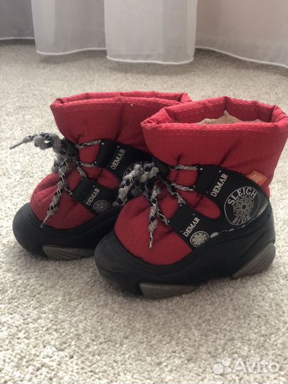 Детская зимняя обувь на размеры 23-26
