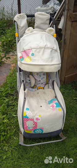 Коляска санки