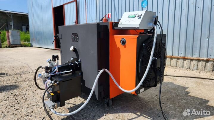 Тепловая пушка на отработке ставрос 100 квт