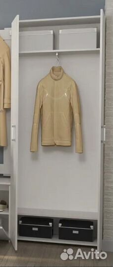 Шкаф для прихожей Агата 80см Светлое дерево