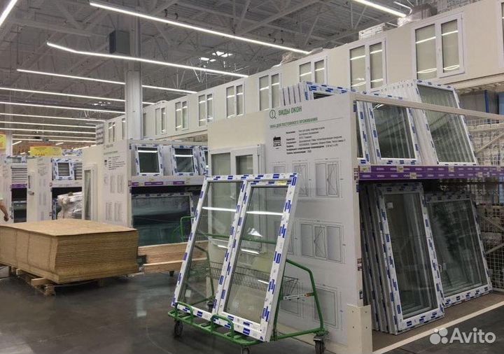 Окна пластиковые как Леруа Мерлен и Касторама