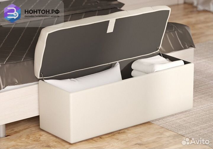 Пуф тип 3 бежевый