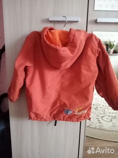 Ветровка на флисе 98