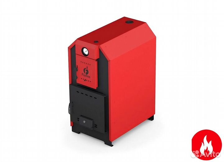 Твердотопливный котел flames green код-15гт