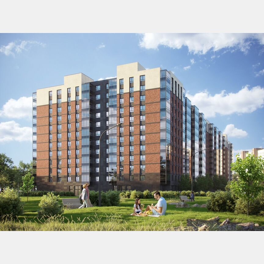 Квартира-студия, 26,4 м², 6/12 эт.
