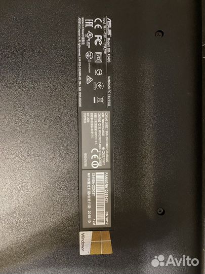 Компьютер asus x540s