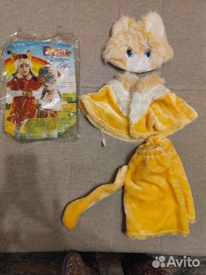 Костюм кошечки для девочки 110-116