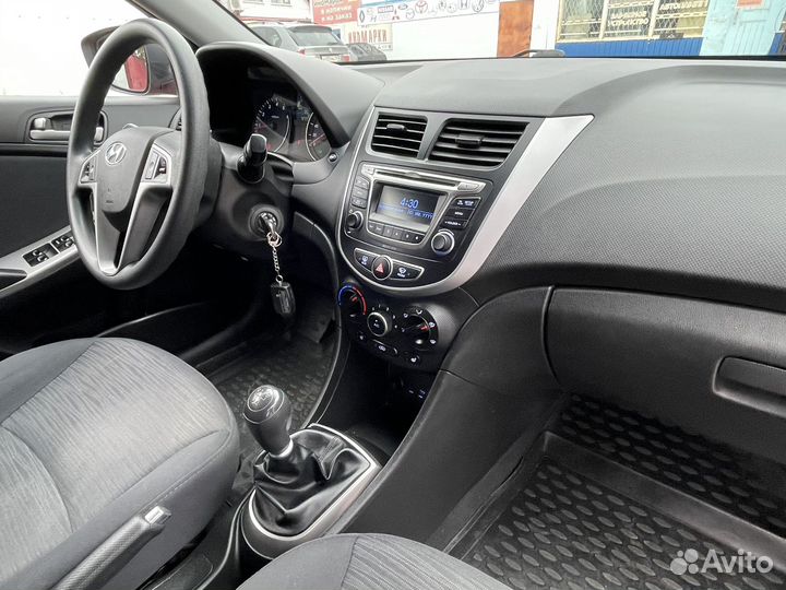 Hyundai Solaris 1.4 МТ, 2016, 72 000 км