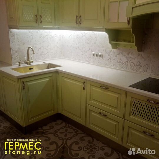 Столешница из искусственного камня м2