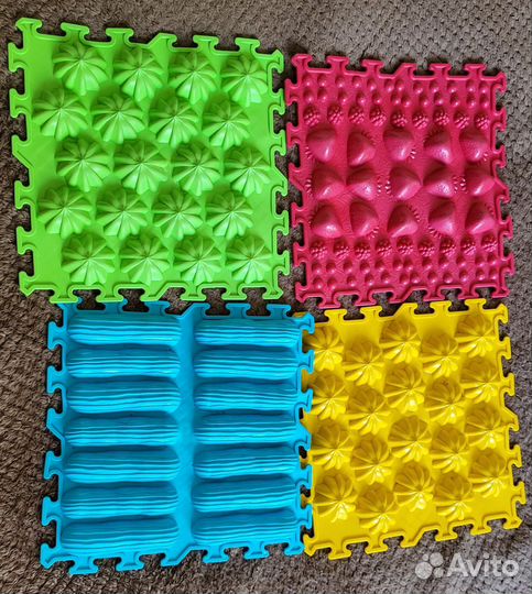 Детский массажный ортопедический коврик