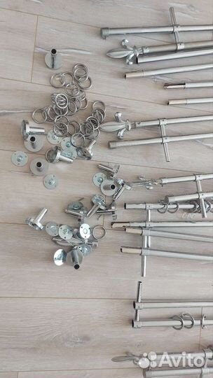 Карнизы для штор двухрядные бу