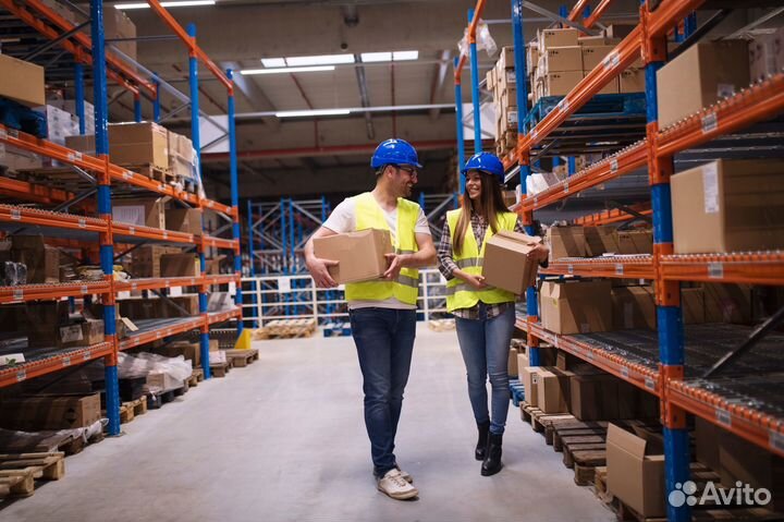 Грузчики на склад