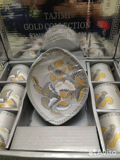 Сервиз кофейный Tajumi gold collection