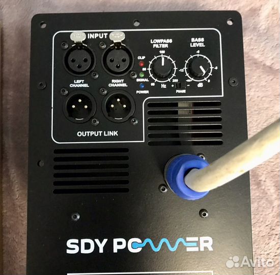 SDY Power 1200Вт, 4ом усилитель для сабвуфера