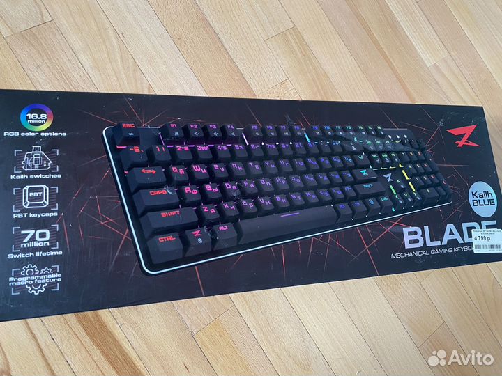 Механическая клавиатура Zet Blade(Khail blue)