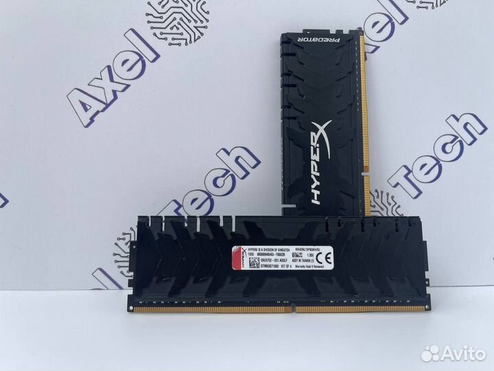 Оперативная память DDR4 HyperX Predator 2X8GB 2666
