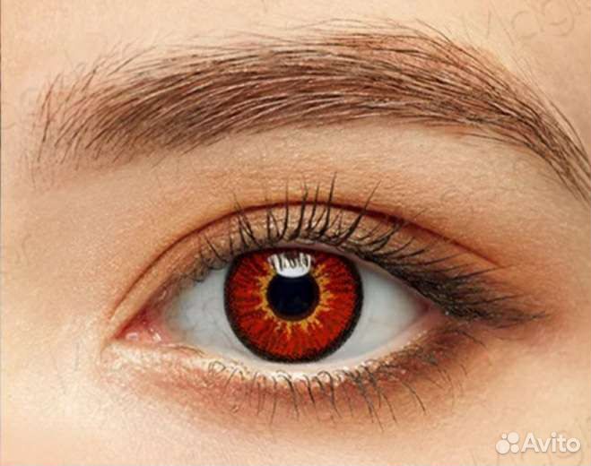 Линзы цветные