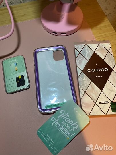 Чехол на iPhone 11 Cosmo с внешним бампером