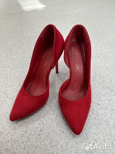 Туфли женские замшевые