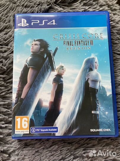 Final fantasy 7 reunion crisis core ps4 ps5 диск
