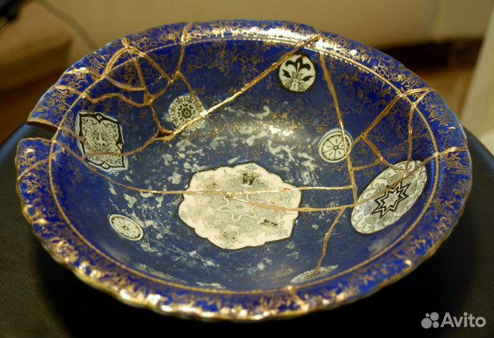 Ремонт посуды в технике кинцуги