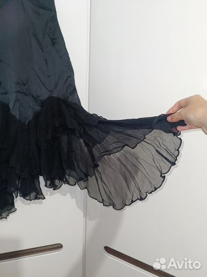 Чёрное платье Just Cavalli (xxs)