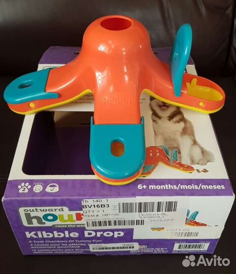 Интерактивная развивающая игрушка для собак