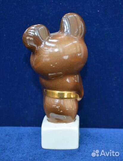 Фарфоровый олимпийский мишка- вербилки (2)