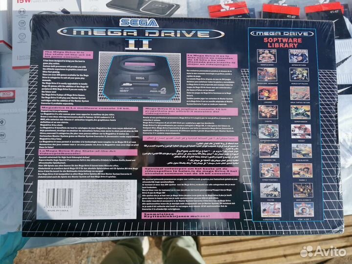 Игровая приставка сега sega mega drive