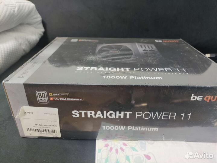 Be quiet straight power 11 platinum 1000W