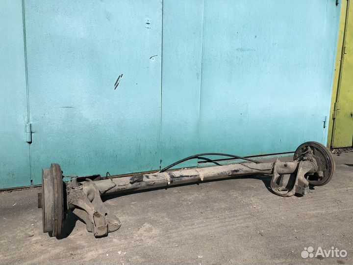 Балка задняя vw polo sedan