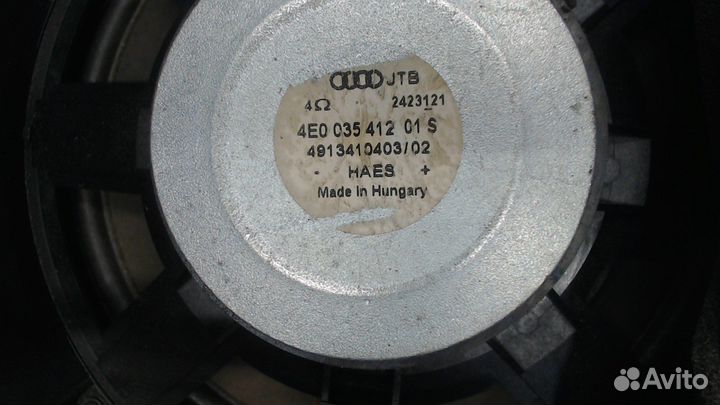 Сабвуфер Audi A8 (D3), 2004