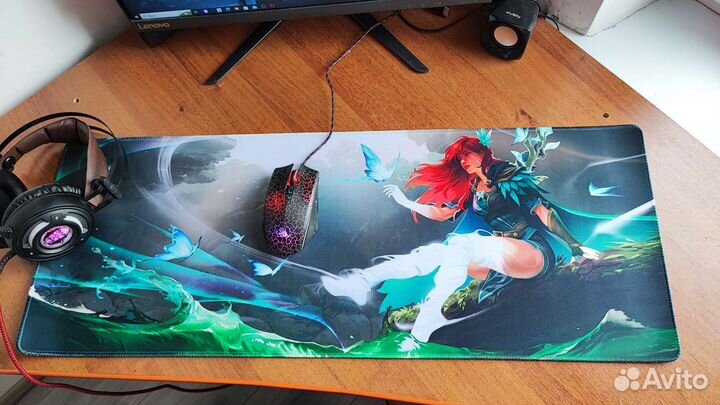 Игровой коврик для мыши большой, подарок #