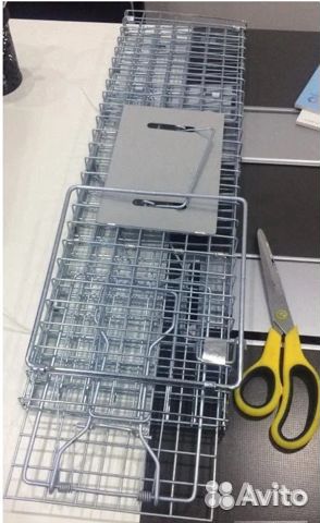 Кошколовка складная, клетка-ловушка из финляндии