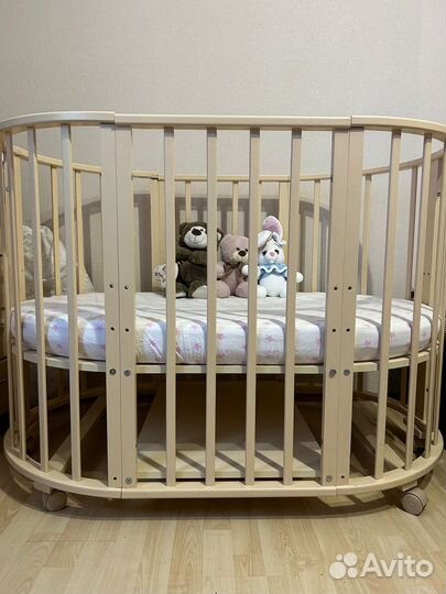 Кровать трансформер 8 в 1 с 2 мя матрасами