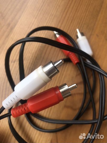 Кабель 2RCA 2RCA (папа-папа) 1.20м