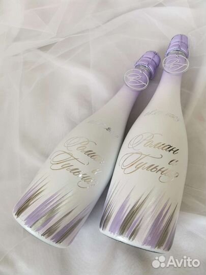 Свадебные аксессуары, свадебное шампанское