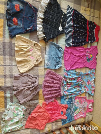 Вещи пакетом на девочку 2 года