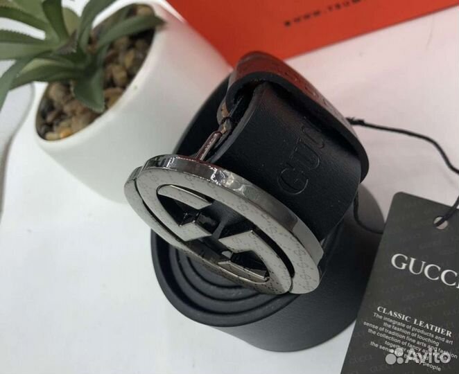 Ремень gucci новый