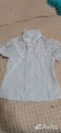 Блузка на рост 128