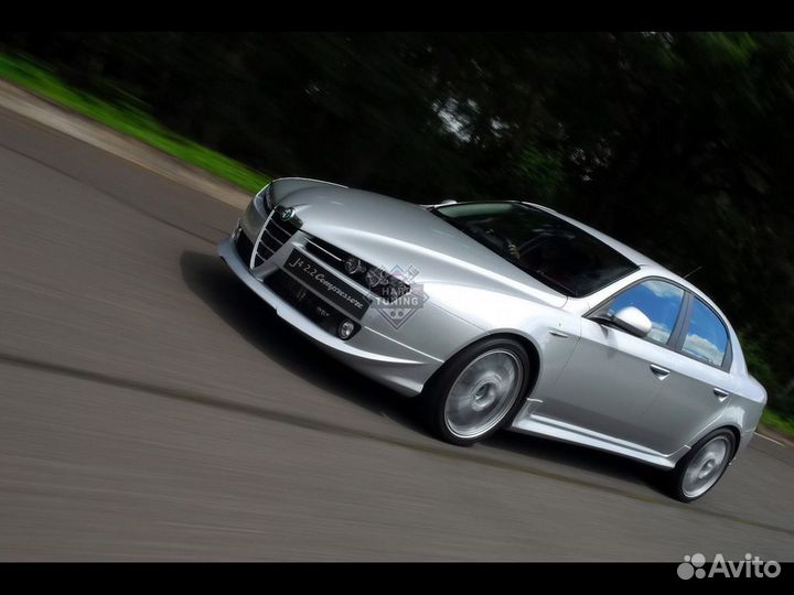 Накладка переднего бампера Autodelta AlfaRomeo 159