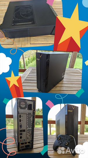 Игровой пк Intel Core i3, DDR4 16GB, Ssd 256GB