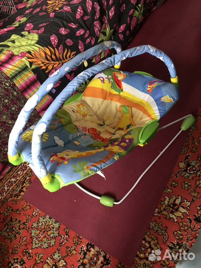 Детские качели шезлонг