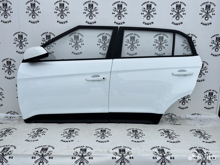 Двери левые Hyundai Creta Оригинал в сборе