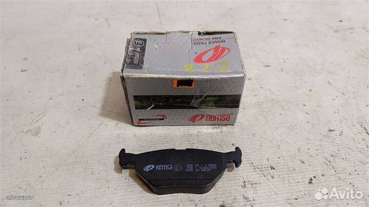 Колодки тормозные задние дисковые км-т BMW 5 E28
