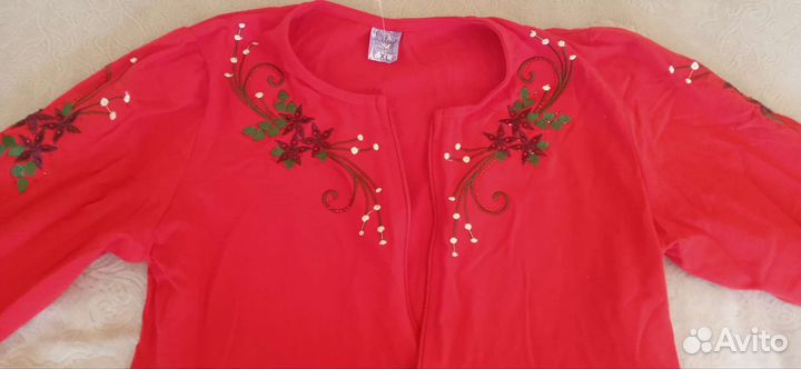 Халат-платье домашнее хб новый XL