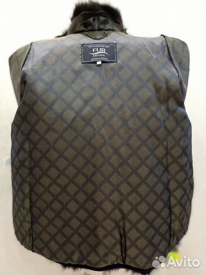 Шуба из меха лисы