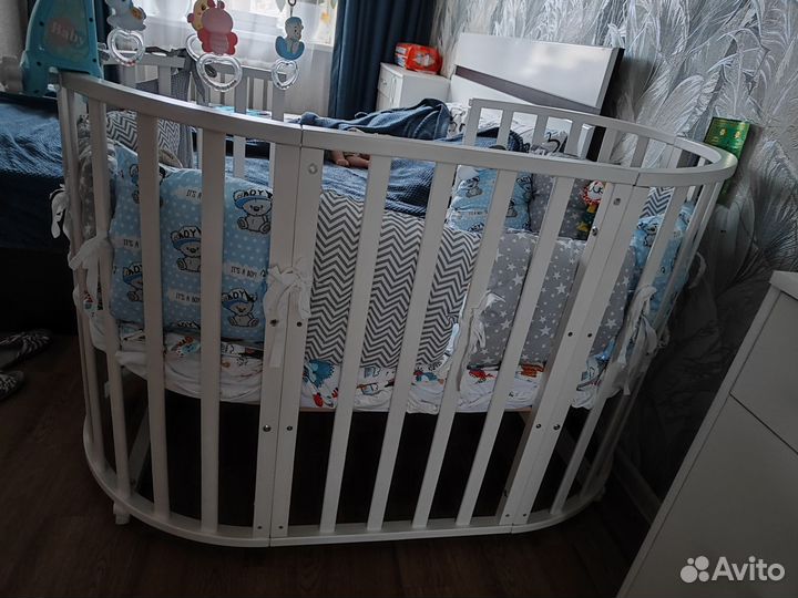 Детская кроватка трансформер