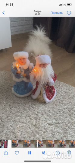 Дед мороз и снегурочка